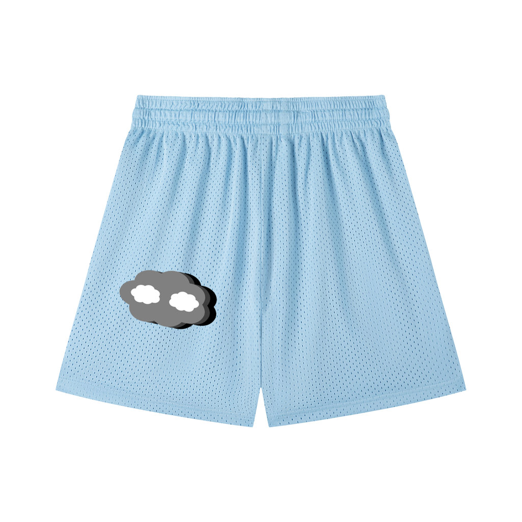 Clouded Mesh Shorts; Great for Swimming!